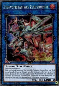 Heavymetalfoes Electrumite (Quarter Century Secret Rare): Quarter Century Stampede
