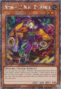 Noh-P.U.N.K. Ze Amin (Platinum Secret Rare): Quarter Century Stampede