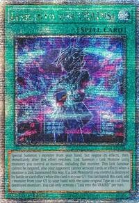 Link into the VRAINS! (Quarter Century Secret Rare): Quarter Century Stampede