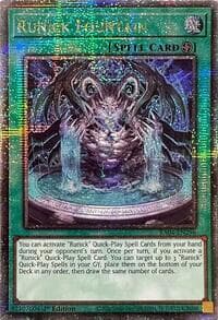 Runick Fountain (Quarter Century Secret Rare): Quarter Century Stampede