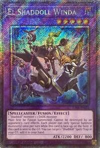 El Shaddoll Winda (Platinum Secret Rare): Quarter Century Stampede