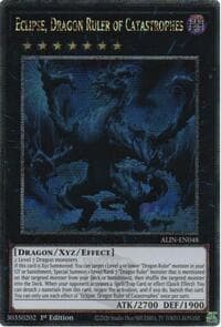 Eclipse, Dragon Ruler of Catastrophes (Quarter Century Secret Rare): Alliance Insight