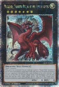 Disaster, Dragon Ruler of All Apocalypses (Quarter Century Secret Rare): Alliance Insight