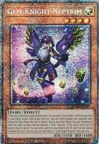 Gem-Knight Nepyrim (Starlight Rare): Battles of Legend: Monster Mayhem