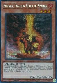 Burner, Dragon Ruler of Sparks: Battles of Legend: Monster Mayhem