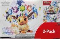 Costco Pokemon Prismatic Evolutions 2-Pack Trainer Box and Booster Bundle: Miscellaneous Cards & Products