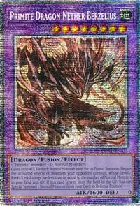 Primite Dragon Nether Berzelius (Starlight Rare): Duelist's Advance