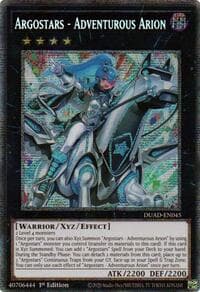 Argostars - Adventurous Arion (Starlight Rare): Duelist's Advance