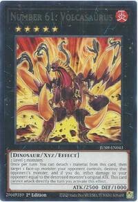 Number 61: Volcasaurus: Justice Hunters