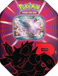 Team Rocket Tin [Team Rocket's Nidoking ex] (International Version): Miscellaneous Cards & Products