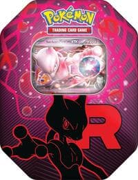 Team Rocket Tin [Team Rocket's Mewtwo ex] (International Version): Miscellaneous Cards & Products