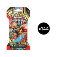Mega Evolution Sleeved Booster Case: Mega Evolution