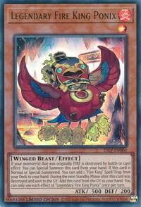 Legendary Fire King Ponix: Limited Pack World Championship 2025