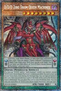 D/D/D Zero Doom Queen Machinex (Starlight Rare): Doom of Dimensions