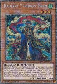 Radiant Typhoon Swen (Starlight Rare): Doom of Dimensions