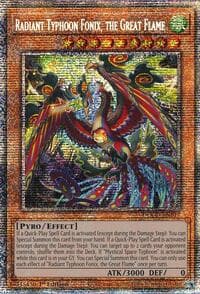 Radiant Typhoon Fonix, the Great Flame (Starlight Rare): Doom of Dimensions