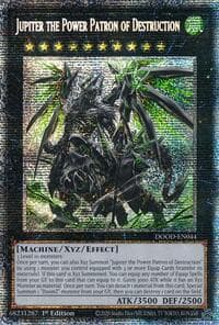 Jupiter the Power Patron of Destruction (Starlight Rare): Doom of Dimensions