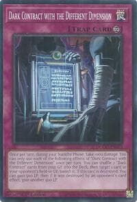 Dark Contract with the Different Dimension: Doom of Dimensions