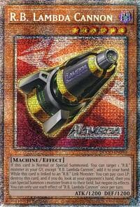 R.B. Lambda Cannon (Starlight Rare): Doom of Dimensions