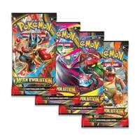 Mega Evolution Booster Pack Art Bundle [Set of 4]: Mega Evolution