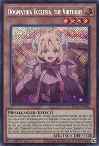 Dogmatika Ecclesia, the Virtuous (Secret Rare): THE CHRONICLES DECK: The Fallen & The Virtuous (All-Foil Edition)