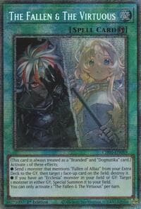 The Fallen & The Virtuous (Starlight Rare): THE CHRONICLES DECK: The Fallen & The Virtuous (All-Foil Edition)