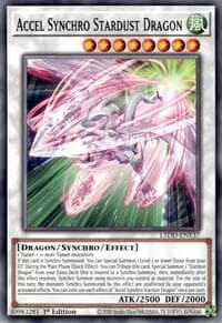 Accel Synchro Stardust Dragon: Legendary 5D's Decks