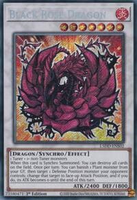 Black Rose Dragon (L5DD-ENS02): Legendary 5D's Decks
