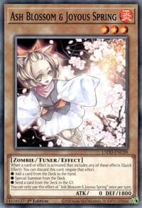 Ash Blossom & Joyous Spring (L5DD-ENC09): Legendary 5D's Decks