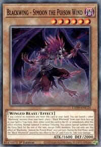 Blackwing - Simoon the Poison Wind: Legendary 5D's Decks