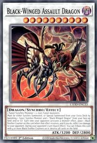 Black-Winged Assault Dragon: Legendary 5D's Decks