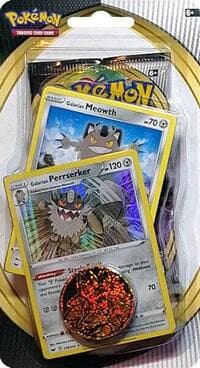 Sword & Shield Single Blister Pack [Galarian Meowth & Galarian Perrserker]: Rebel Clash