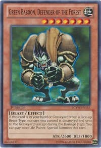 Green Baboon, Defender of the Forest: Legendary Collection 3: Yugi's World