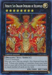 Hieratic Sun Dragon Overlord of Heliopolis: 2012 Collectors Tin
