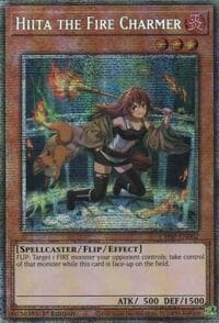 Hiita the Fire Charmer (Starlight Rare): THE CHRONICLES DECK: Spirit Charmers (All-Foil Edition)