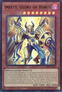 Imsety, Glory of Horus: THE CHRONICLES DECK: Spirit Charmers (All-Foil Edition)