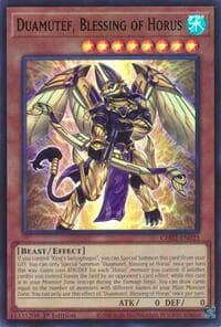 Duamutef, Blessing of Horus: THE CHRONICLES DECK: Spirit Charmers (All-Foil Edition)