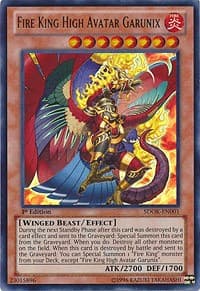 Fire King High Avatar Garunix: Structure Deck: Onslaught of the Fire Kings