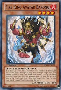 Fire King Avatar Barong: Structure Deck: Onslaught of the Fire Kings
