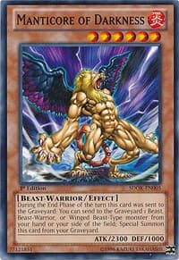 Manticore of Darkness: Structure Deck: Onslaught of the Fire Kings