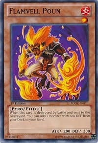 Flamvell Poun: Structure Deck: Onslaught of the Fire Kings