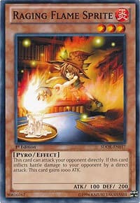 Raging Flame Sprite: Structure Deck: Onslaught of the Fire Kings