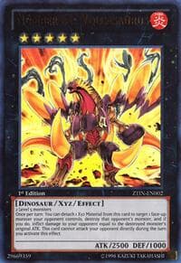 Number 61: Volcasaurus: 2013 Zexal Collection Tin