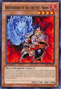 Brotherhood of the Fire Fist - Rhino: Lord of the Tachyon Galaxy