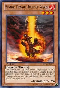 Burner, Dragon Ruler of Sparks: Lord of the Tachyon Galaxy