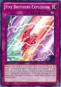 Five Brothers Explosion: Lord of the Tachyon Galaxy