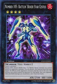 Number 105: Battlin' Boxer Star Cestus: Lord of the Tachyon Galaxy
