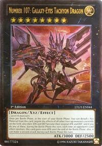 Number 107: Galaxy-Eyes Tachyon Dragon (UTR): Lord of the Tachyon Galaxy