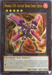 Number C105: Battlin' Boxer Comet Cestus: Lord of the Tachyon Galaxy