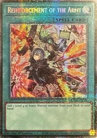 Reinforcement of the Army (Alternate Art) (Starlight Rare): Legendary Modern Decks 2026